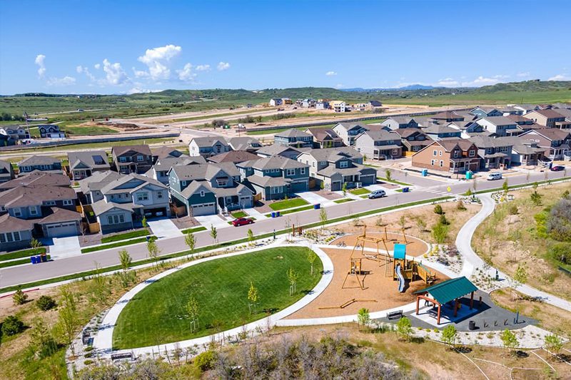 Aerial Photo of Gambel Park
